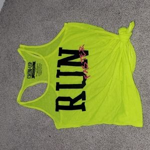 Yellow Workout Tank